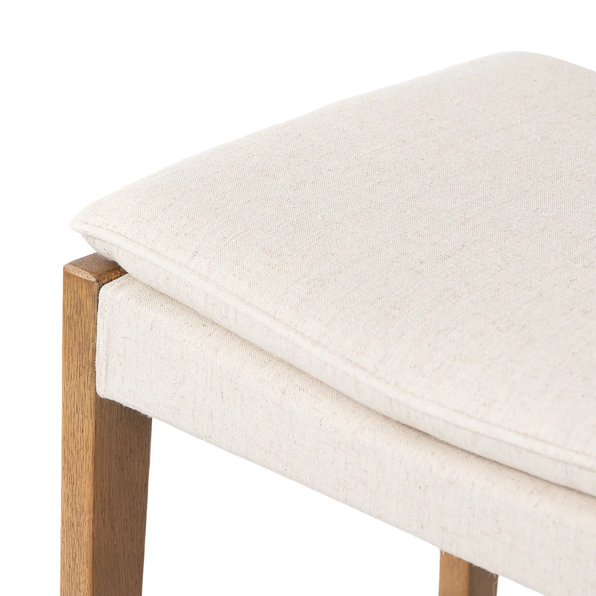 Meli Light Beige 24" Upholstered Barstool Meli Light Beige 24" Upholstered Barstool