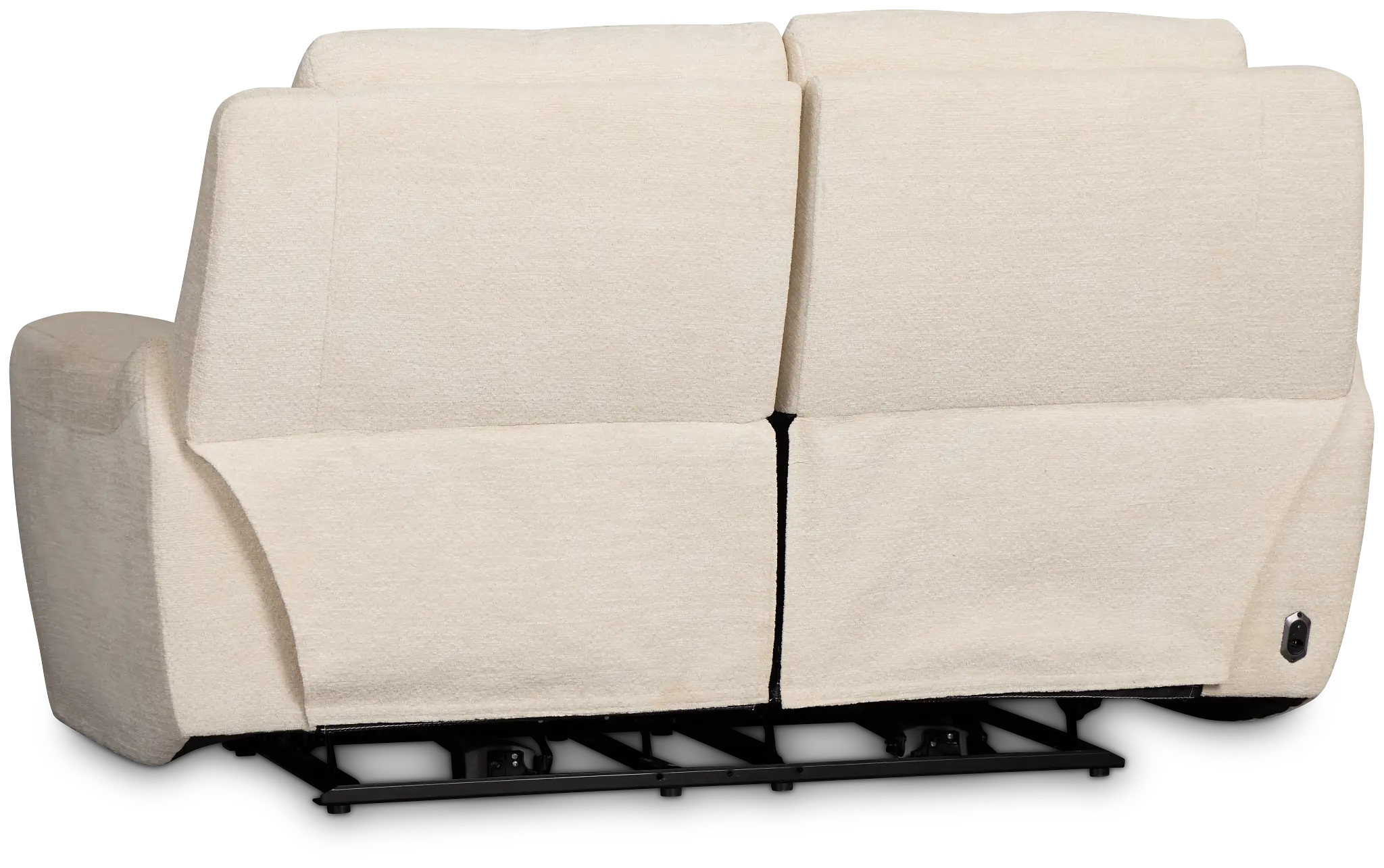 Bennett Light Beige Fabric Power Reclining Loveseat Bennett Light Beige Fabric Power Reclining Loveseat