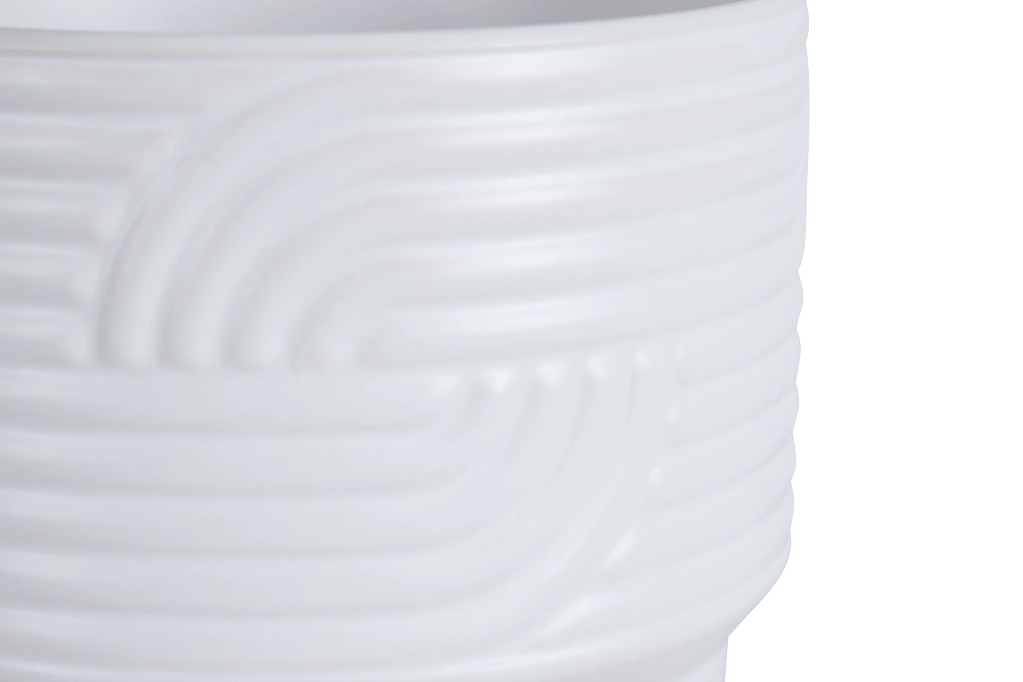 Opal White Planter