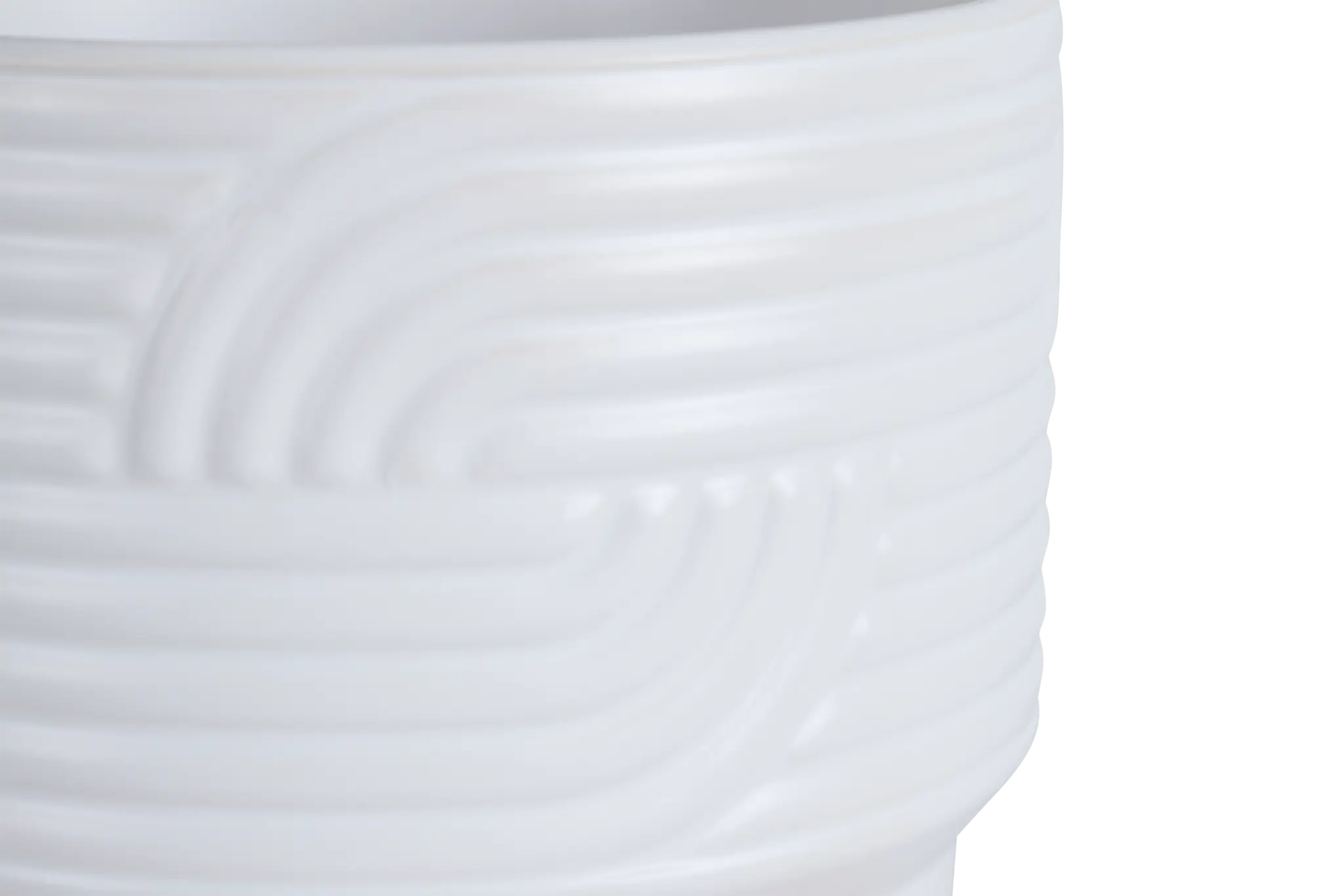 Opal White Planter Opal White Planter