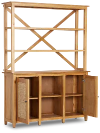 Brooklyn Light Tone Bookcase