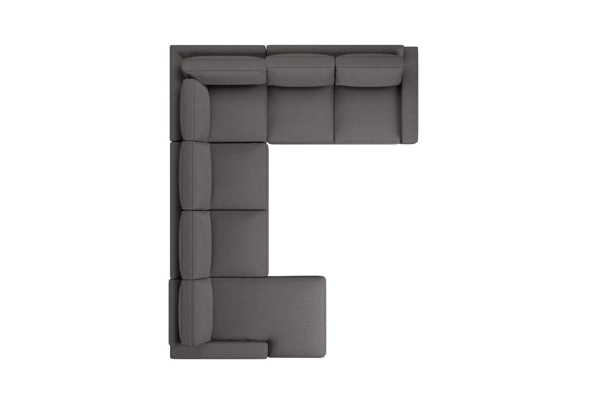 Edgewater Peyton Gray Medium Left Chaise Sectional Edgewater Peyton Gray Medium Left Chaise Sectional
