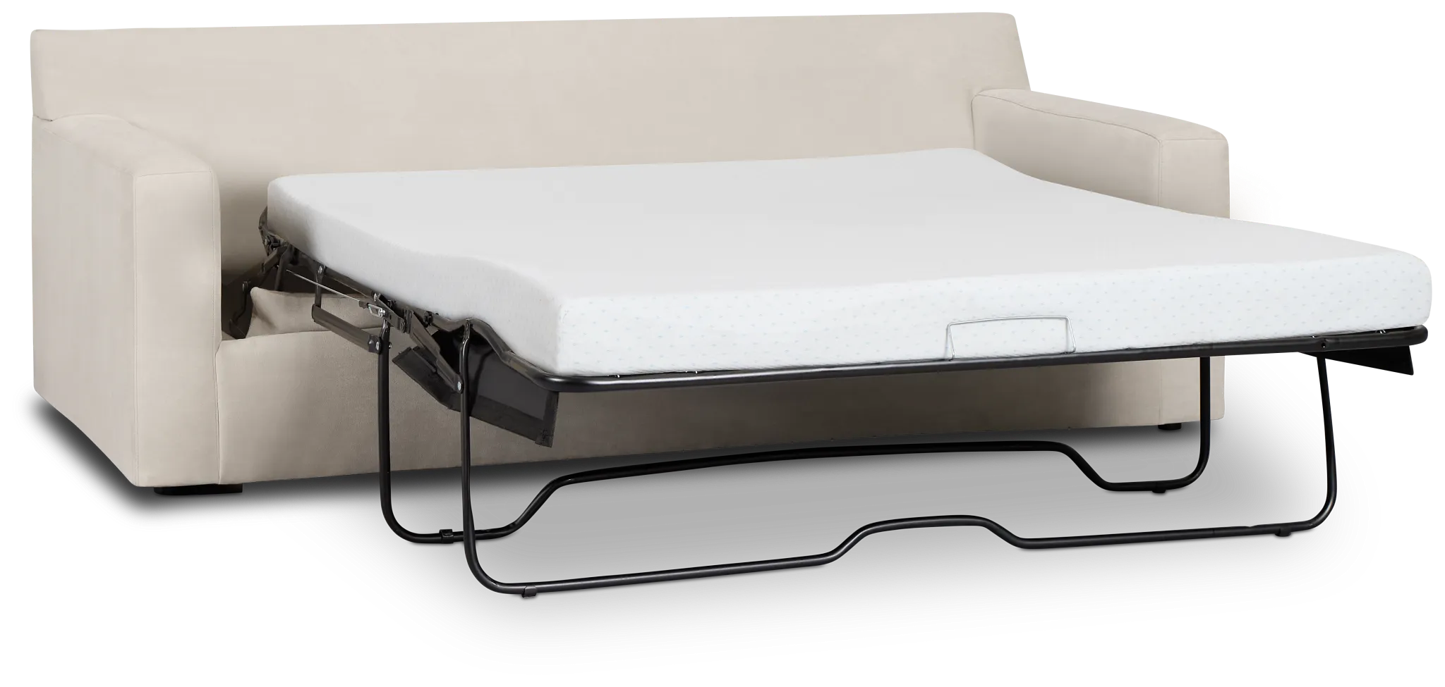 Hudson Gray Fabric Cooling Memory Foam Sleeper