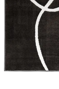 Mimi Dark Gray 8x10 Area Rug