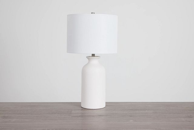 Taylen White Ceramic Table Lamp