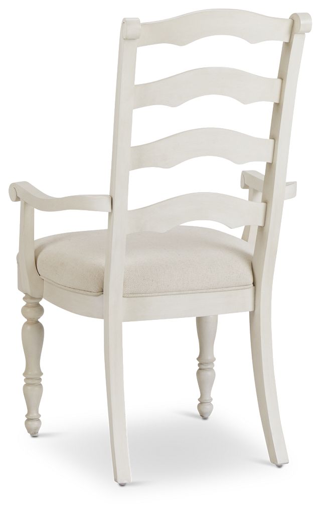 Savannah Ivory Wood Arm Chair (4)