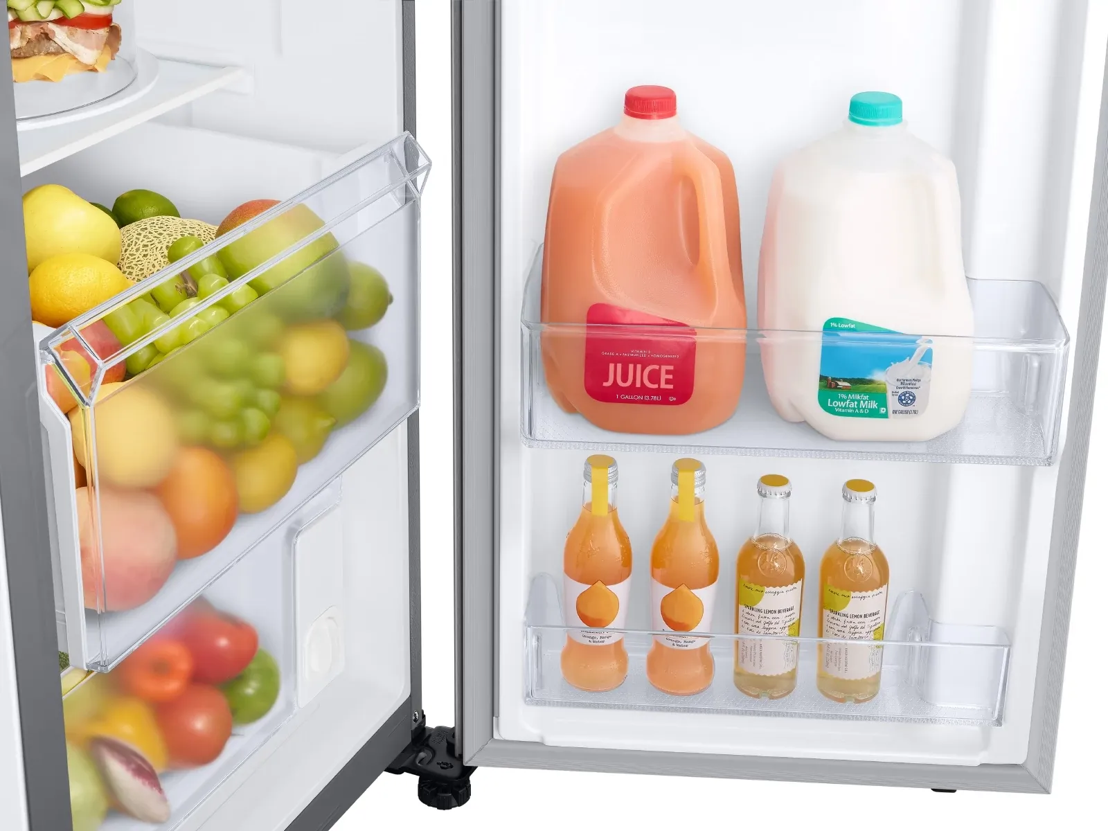 Samsung 5201 Series Stainless Steel Side By Side Refrigerator