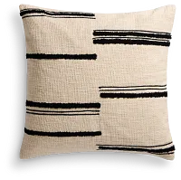 Maycie Ivory 22" Square Accent Pillow