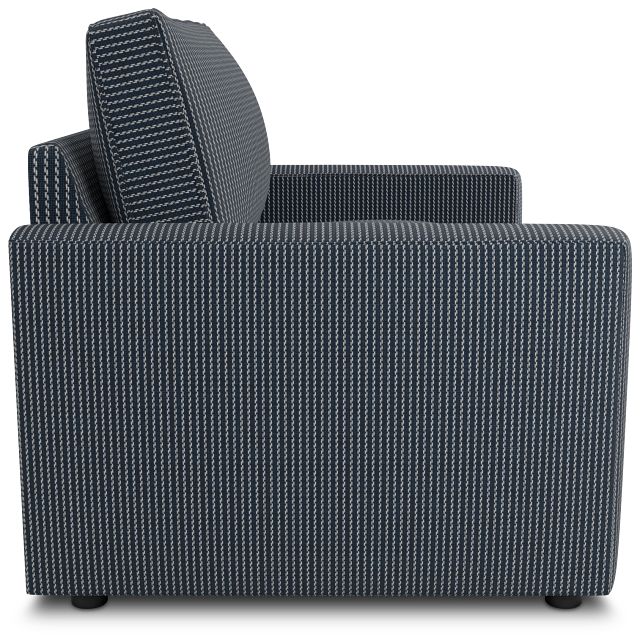 Siesta Lucy Navy Fabric Memory Foam Sleeper