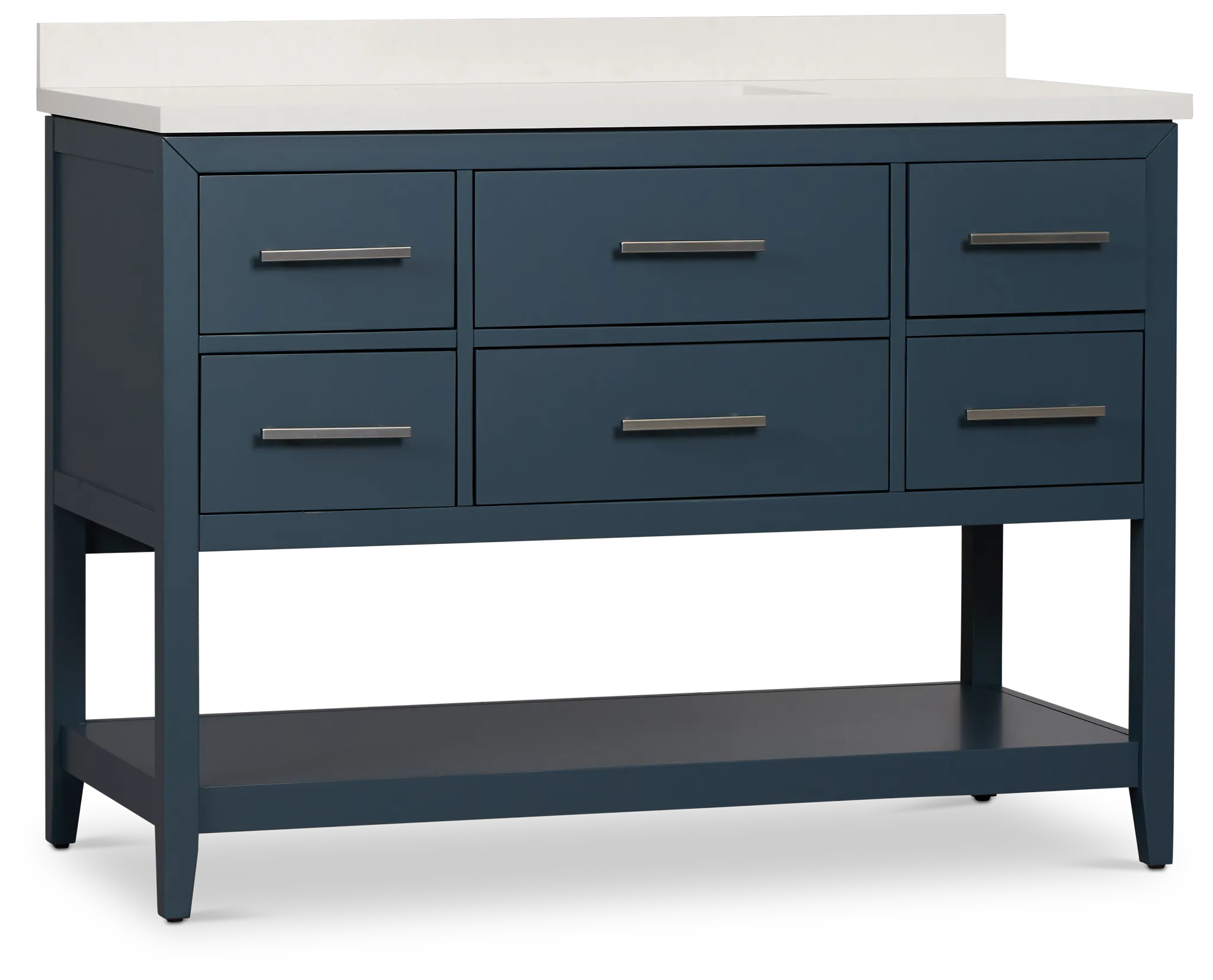 Alden Blue 48" Single Bathroom Vanity