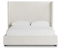 Captiva Natural Beauty Beige 60" Upholstered Shelter Bed