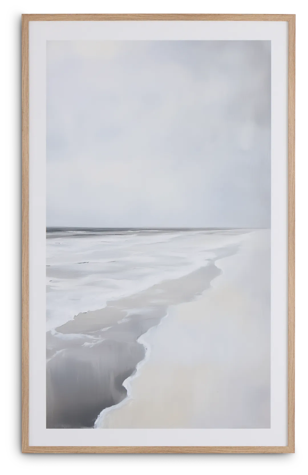 Fenrir Light Blue Framed Wall Art