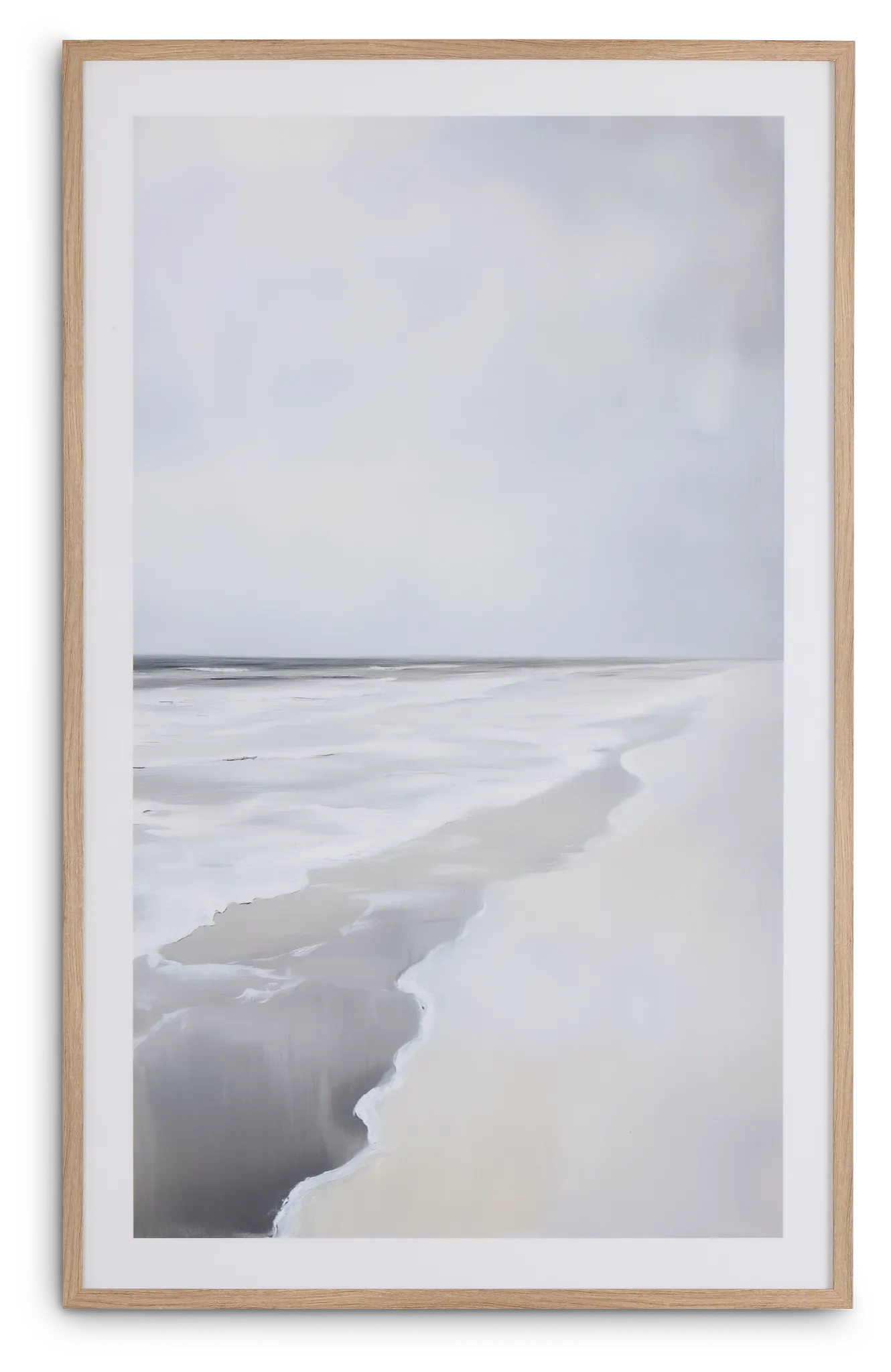 Fenrir Light Blue Framed Wall Art