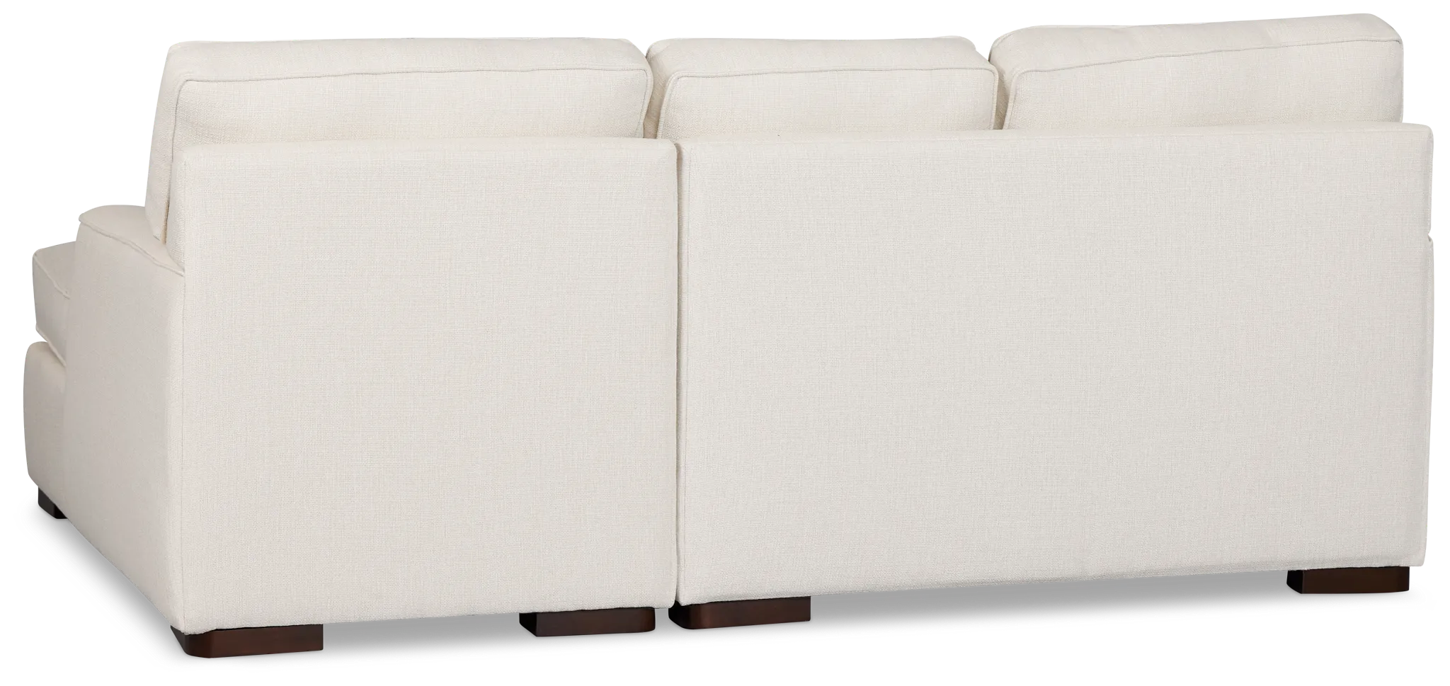 Sinclair Light Beige Fabric Right Chaise Sectional