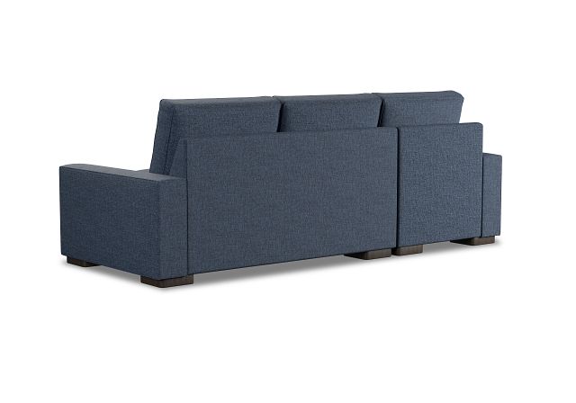 Edgewater Victory Dark Blue Left Chaise Sectional