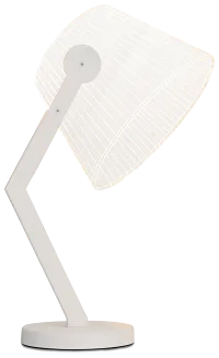 Carli White Table Lamp