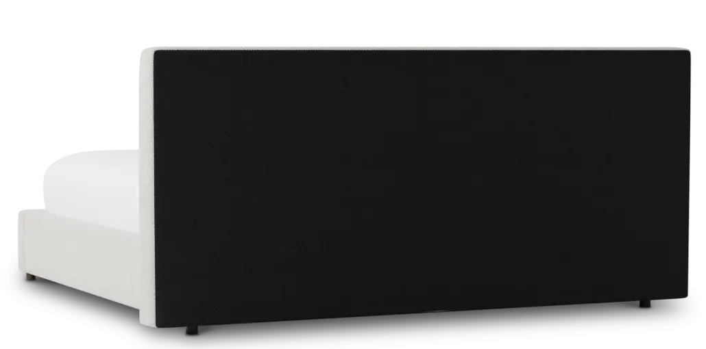 Grayton Gellar Beige 44" Upholstered Platform Bed Grayton Gellar Beige 44" Upholstered Platform Bed