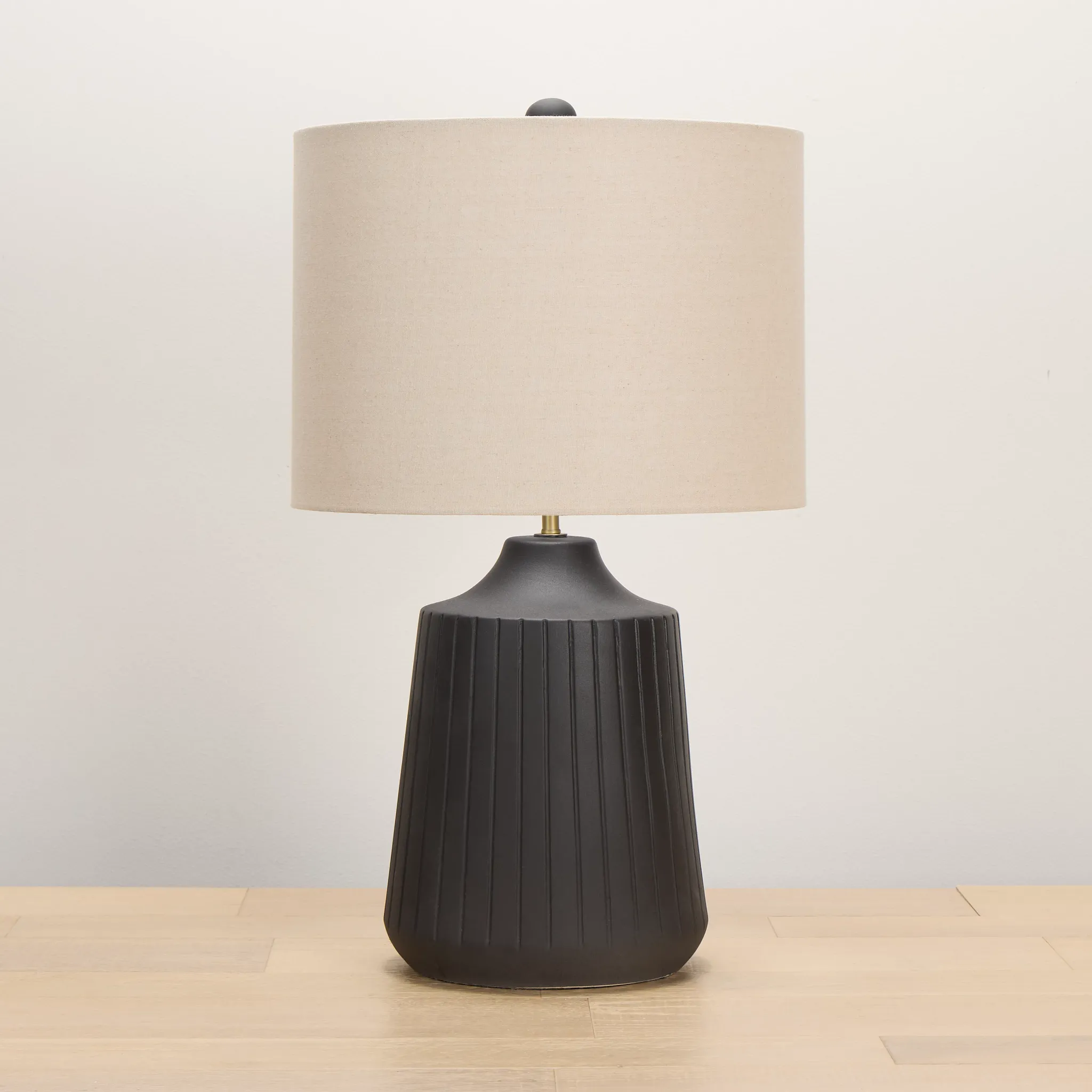 Oswin Black Ceramic Table Lamp