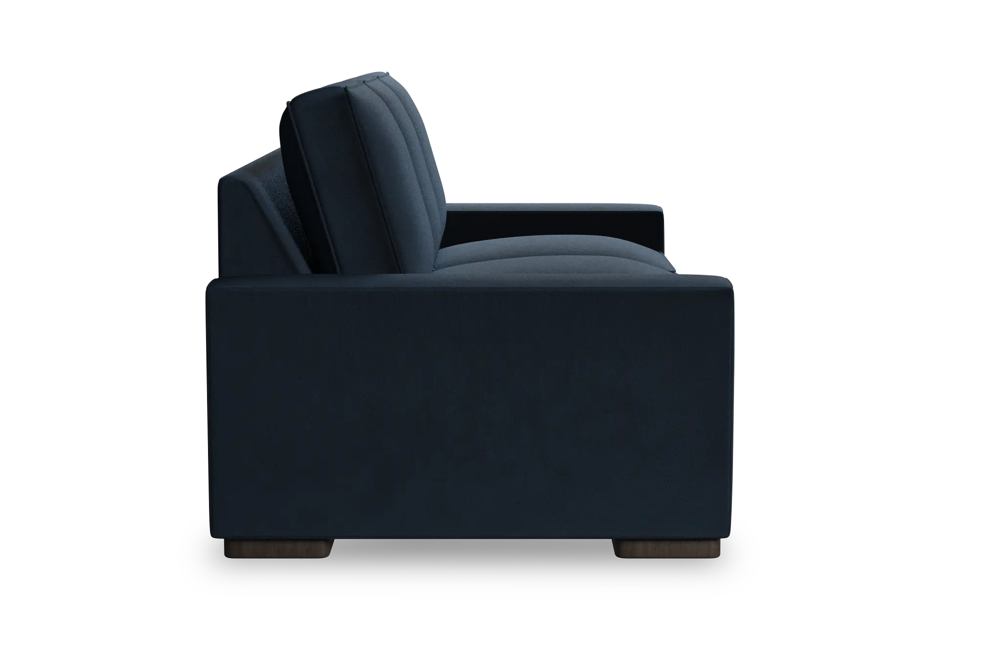 Edgewater Joya Dark Blue 84" Sofa W/ 3 Cushions Edgewater Joya Dark Blue 84" Sofa W/ 3 Cushions