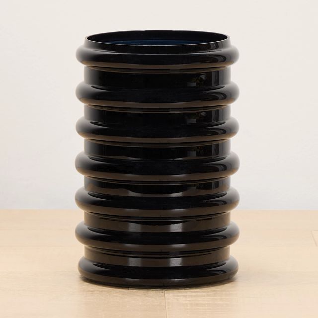 Aysu Black Medium Vase