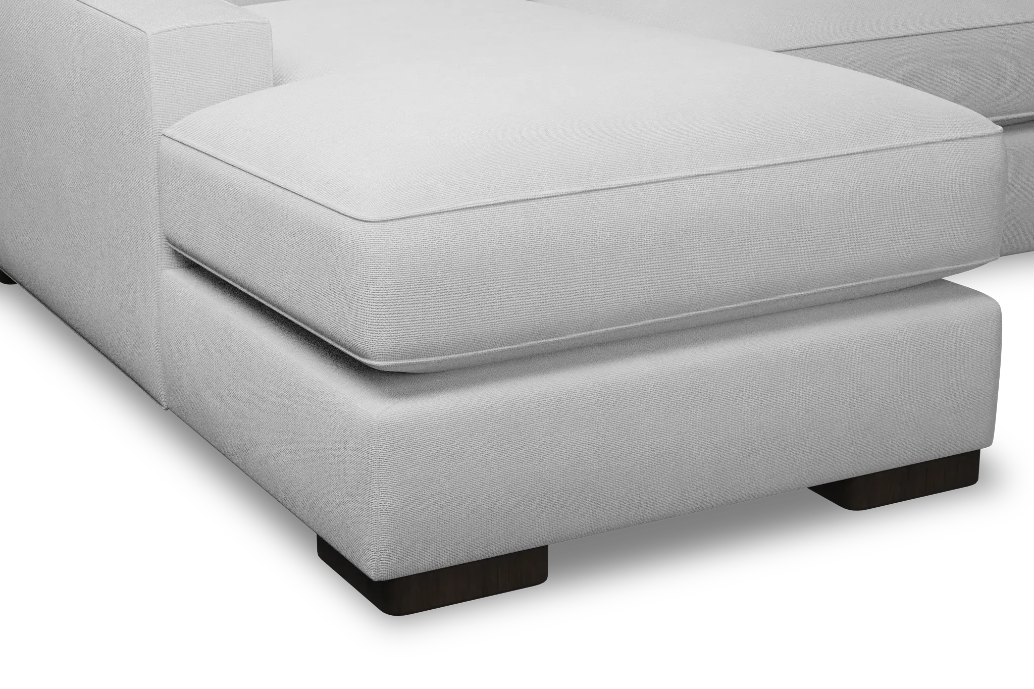 Edgewater Suave White Left Chaise Sectional Edgewater Suave White Left Chaise Sectional