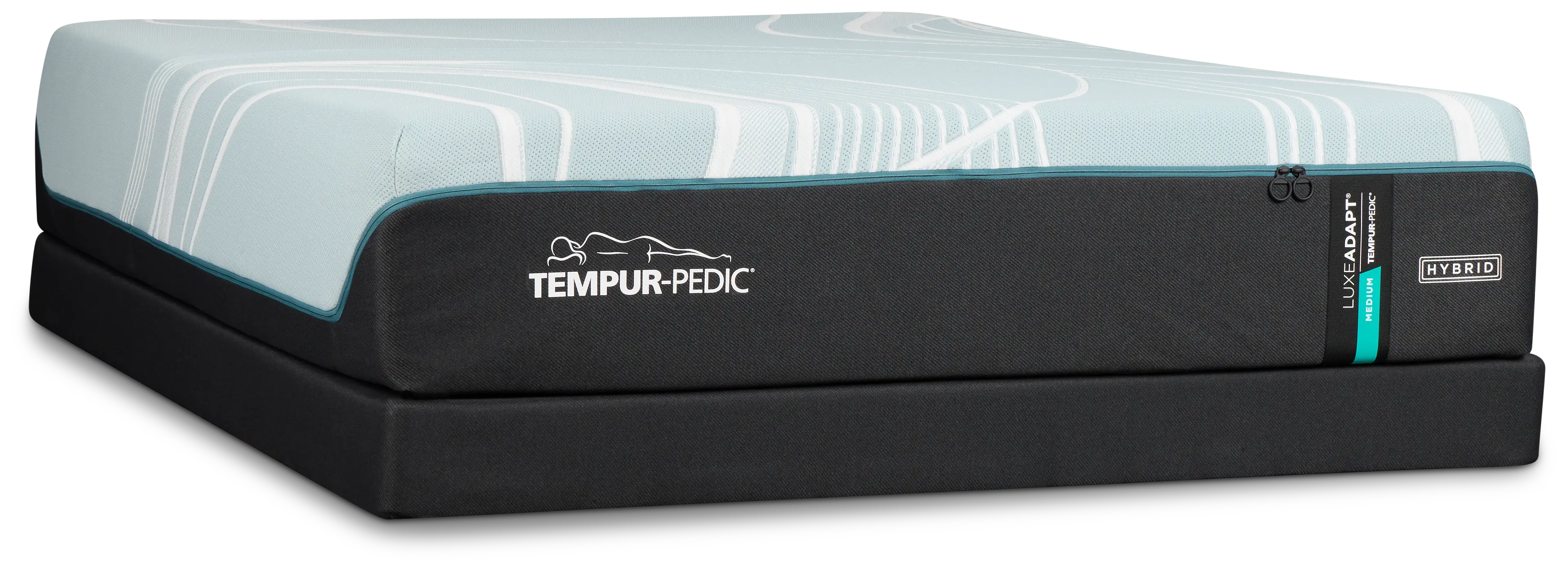 Tempur-pedic Tempur-luxeadapt Medium Hybrid Low-profile Mattress Set Tempur-pedic Tempur-luxeadapt Medium Hybrid Low-profile Mattress Set
