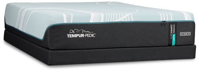 Tempur-pedic Tempur-luxeadapt Medium Hybrid Low-profile Mattress Set