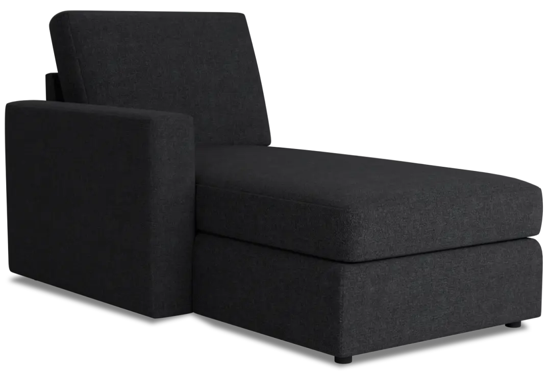 Citymod Dark Gray Fabric Left Chaise Citymod Dark Gray Fabric Left Chaise