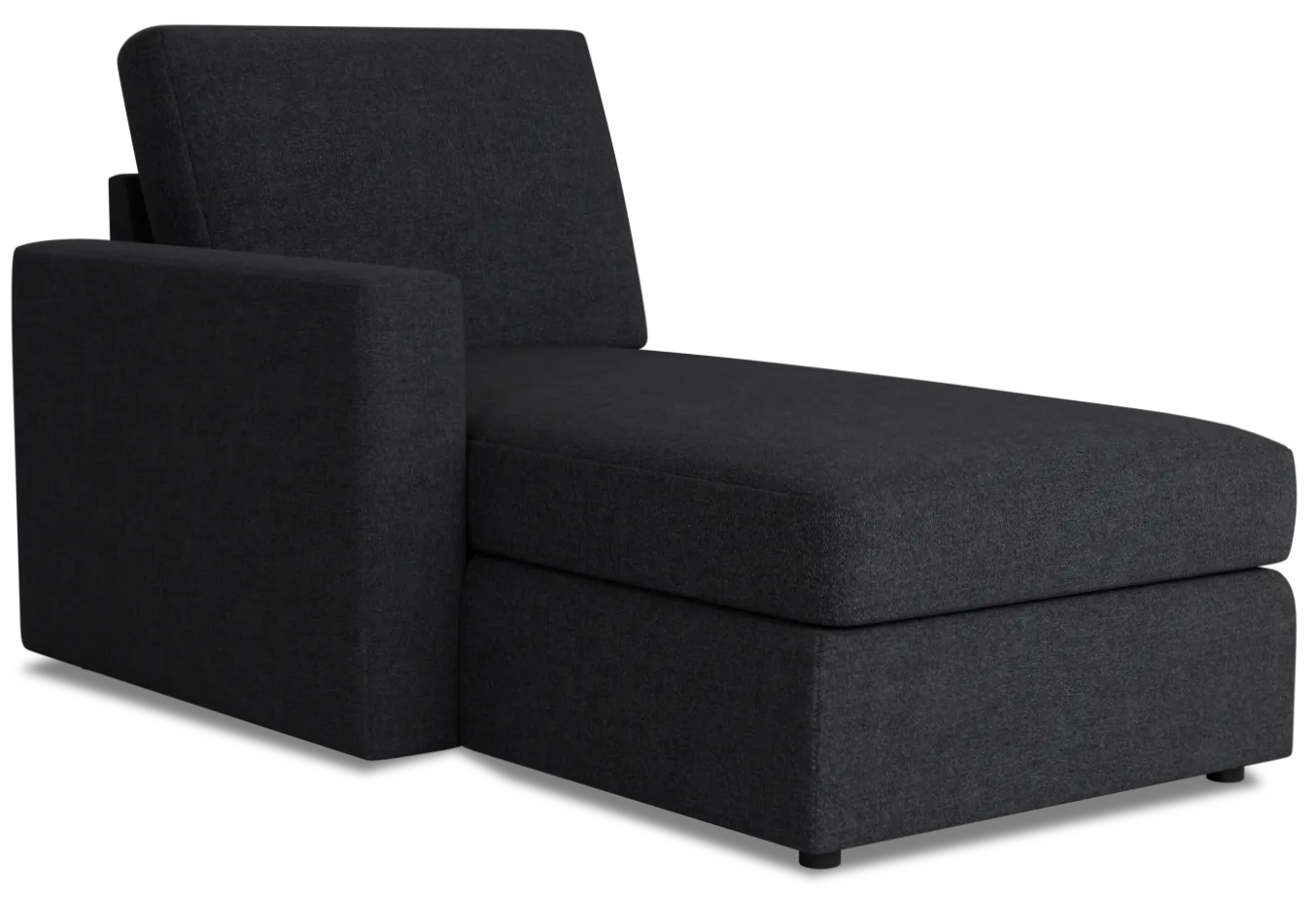 Citymod Dark Gray Fabric Left Chaise