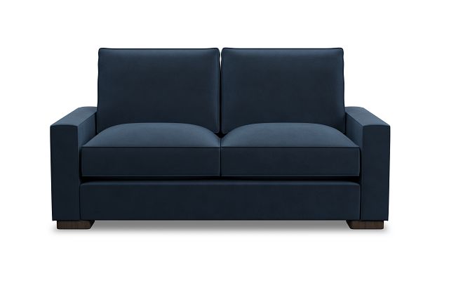 Edgewater Joya Dark Blue Loveseat