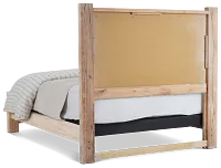 Salt Lake Light Tone Platform Bed