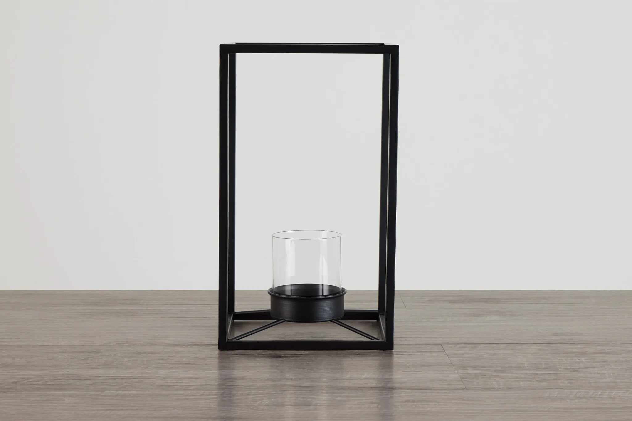 Conally Black Small Candle Holder