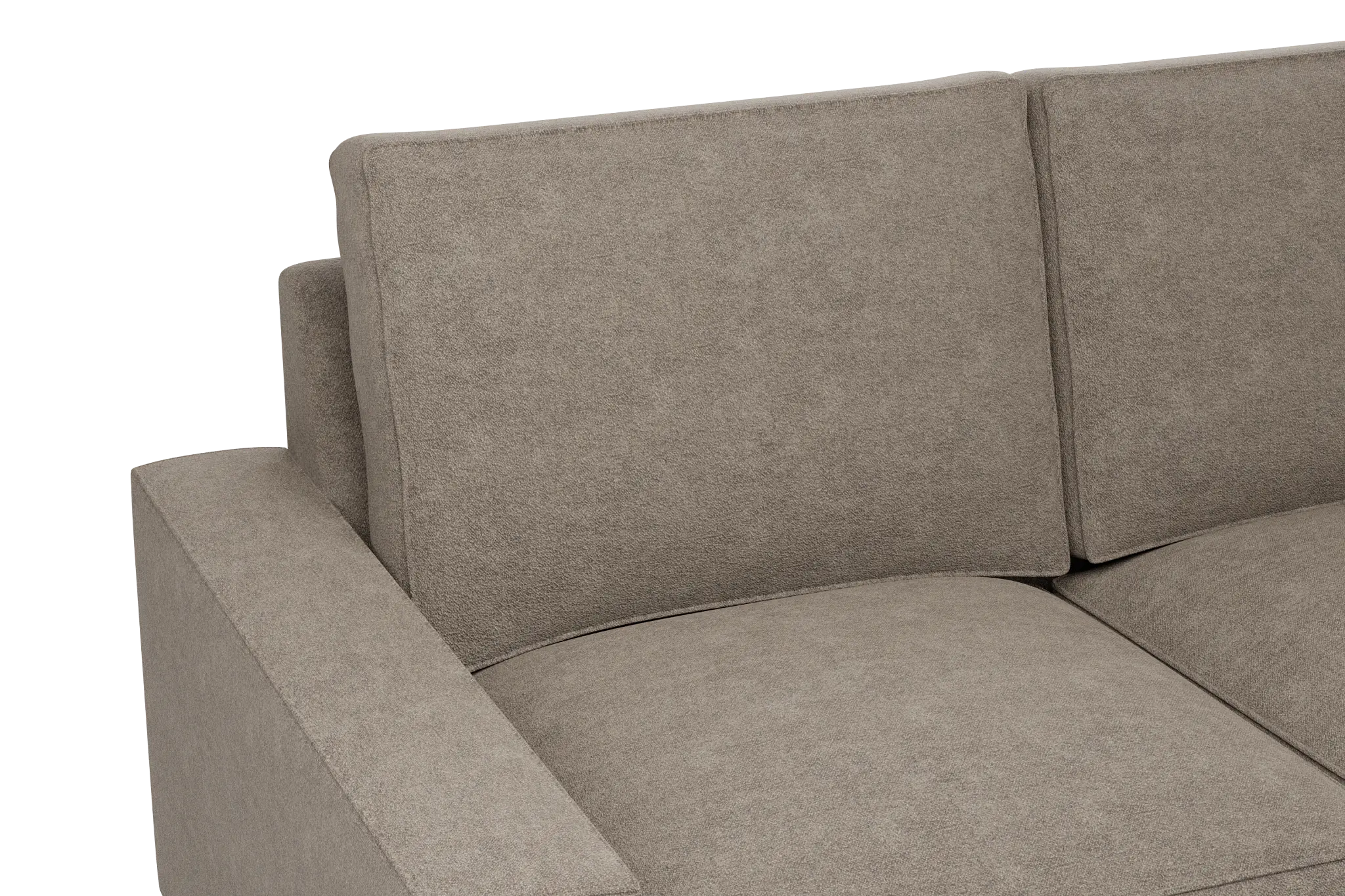 Edgewater Elite Brown Medium Two-arm Sectional Edgewater Elite Brown Medium Two-arm Sectional