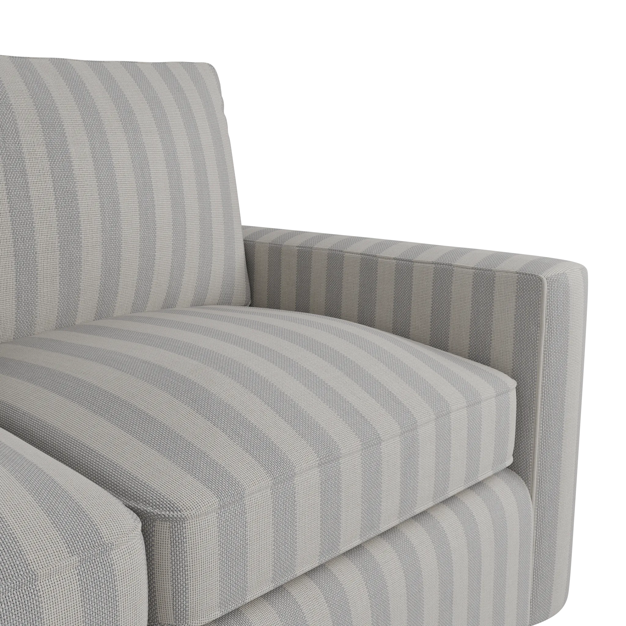 Siesta Sea Lane Light Gray Fabric Sofa