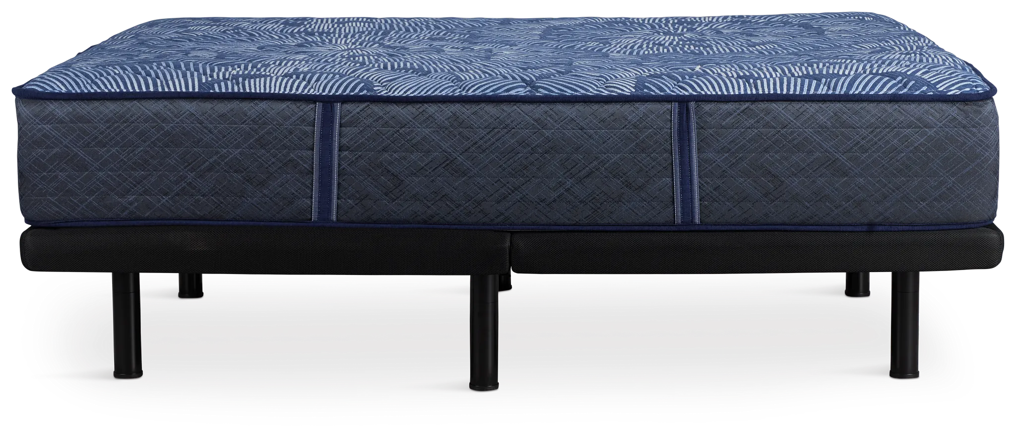 Serta Perfect Sleeper Cobalt Calm Extra Firm Plus Adjustable Mattress Set