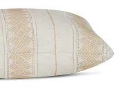 Hermione Gold 18" Accent Pillow