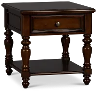 Savannah Dark Tone End Table
