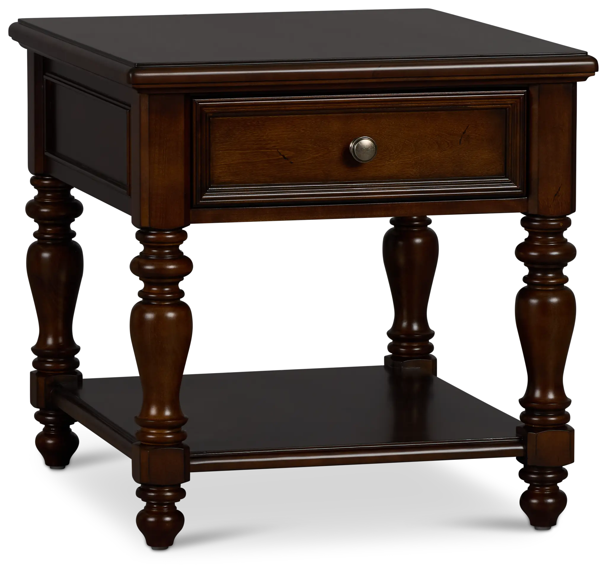 Savannah Dark Tone End Table Savannah Dark Tone End Table