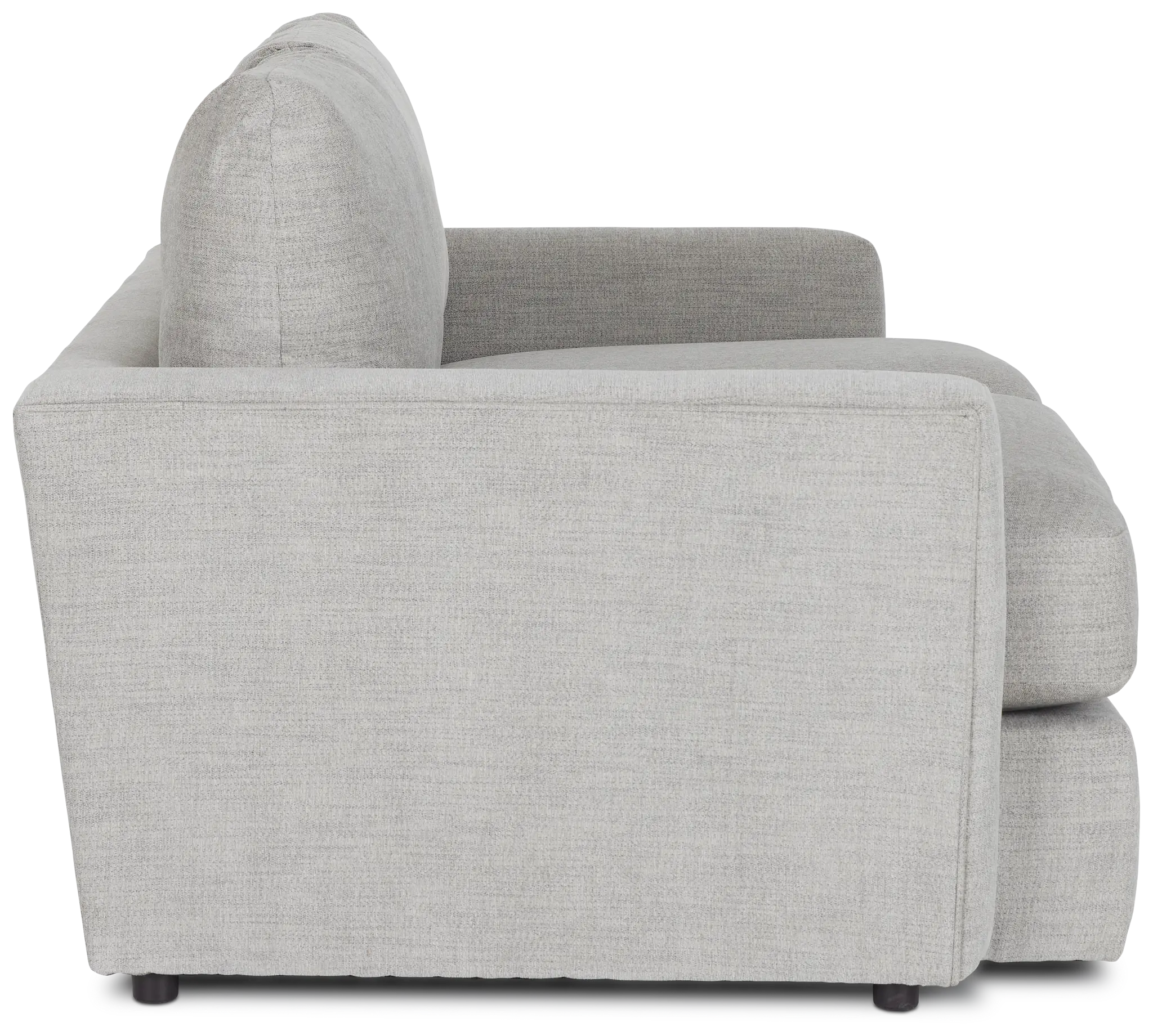 Noah Gray Fabric Loveseat Noah Gray Fabric Loveseat