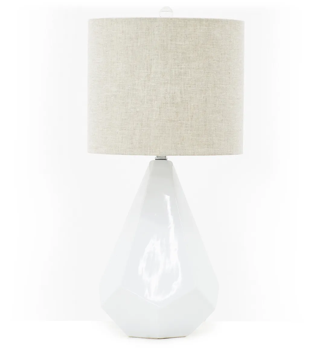 Delaney White Table Lamp