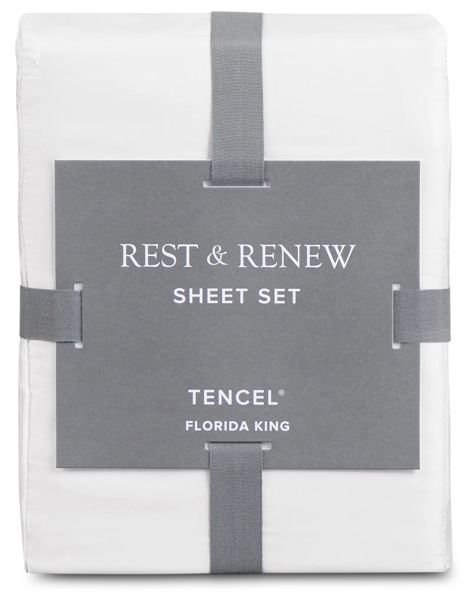 Rest & Renew Tencel White 300 Thread Sheet Set