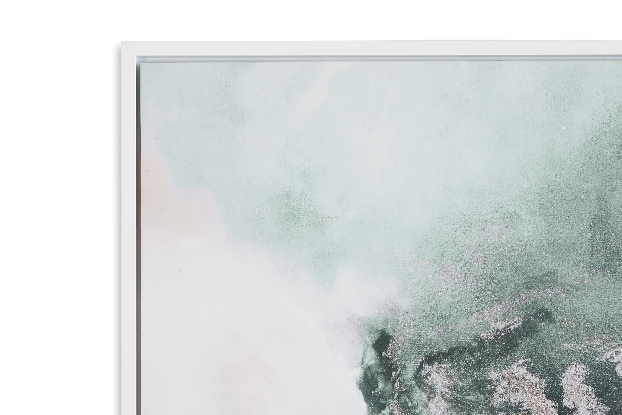 Jamila Green Canvas Wall Art