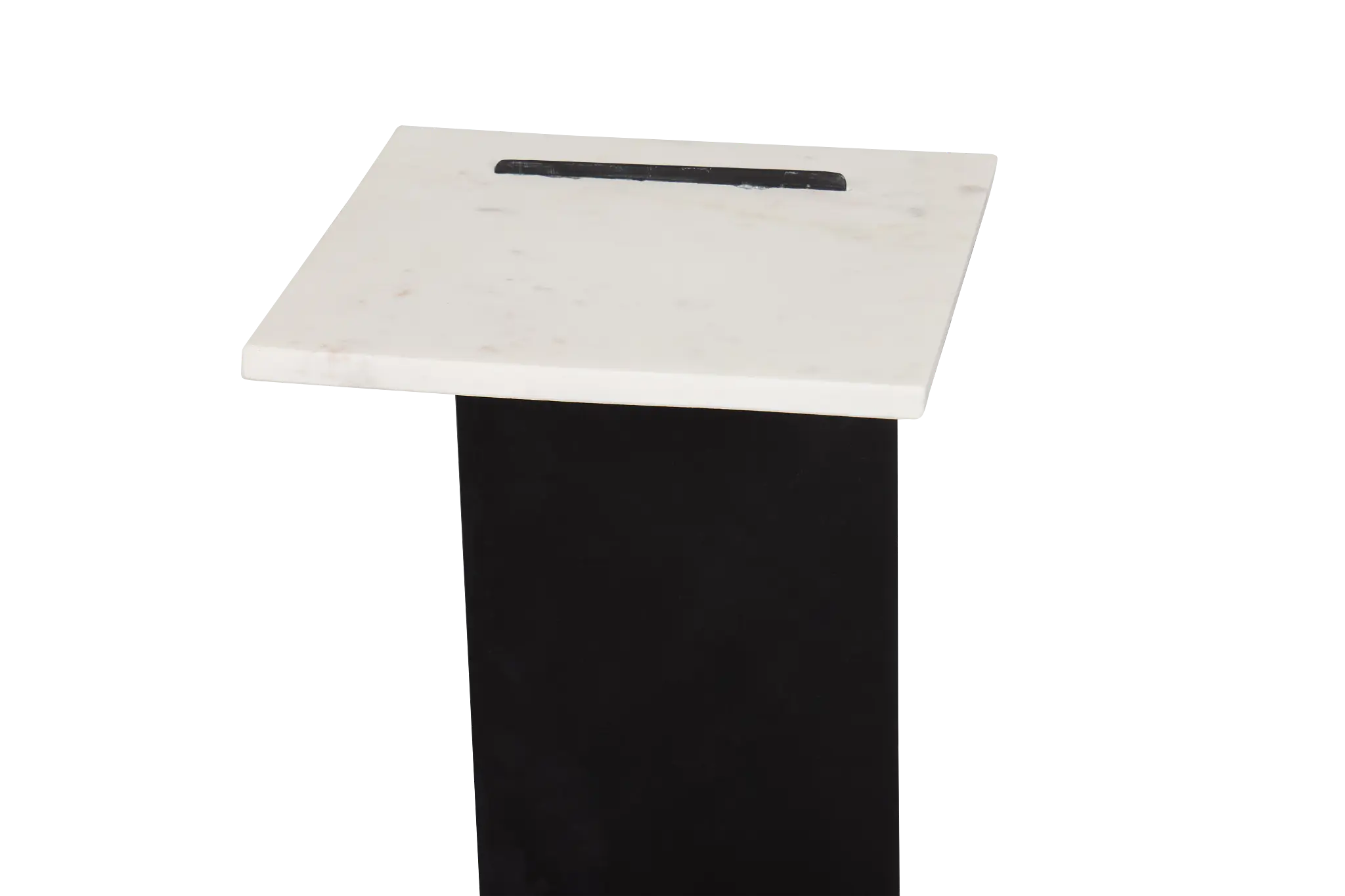 Clove White Metal Accent Table Clove White Metal Accent Table