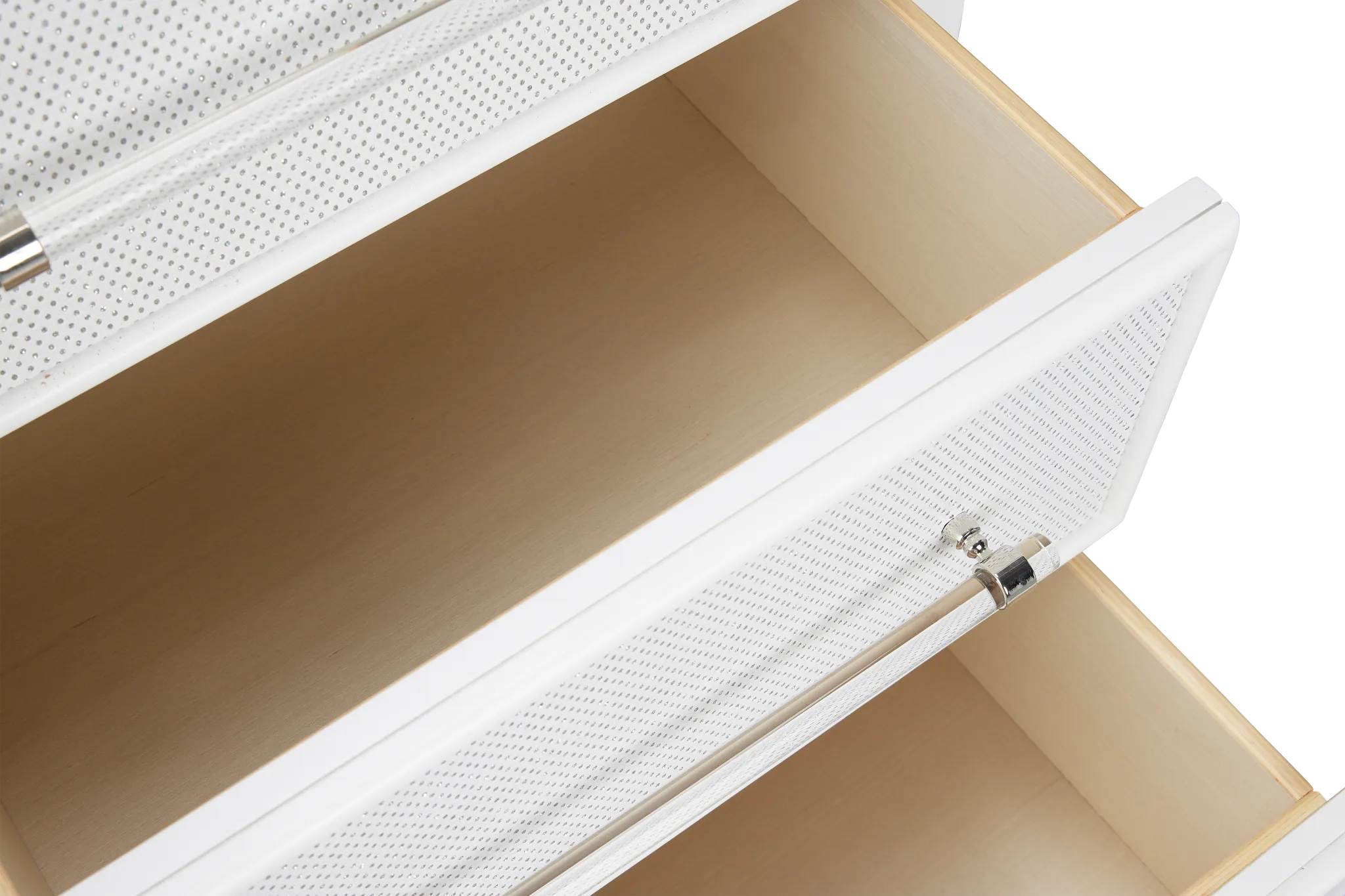 Milan White Lingerie Chest