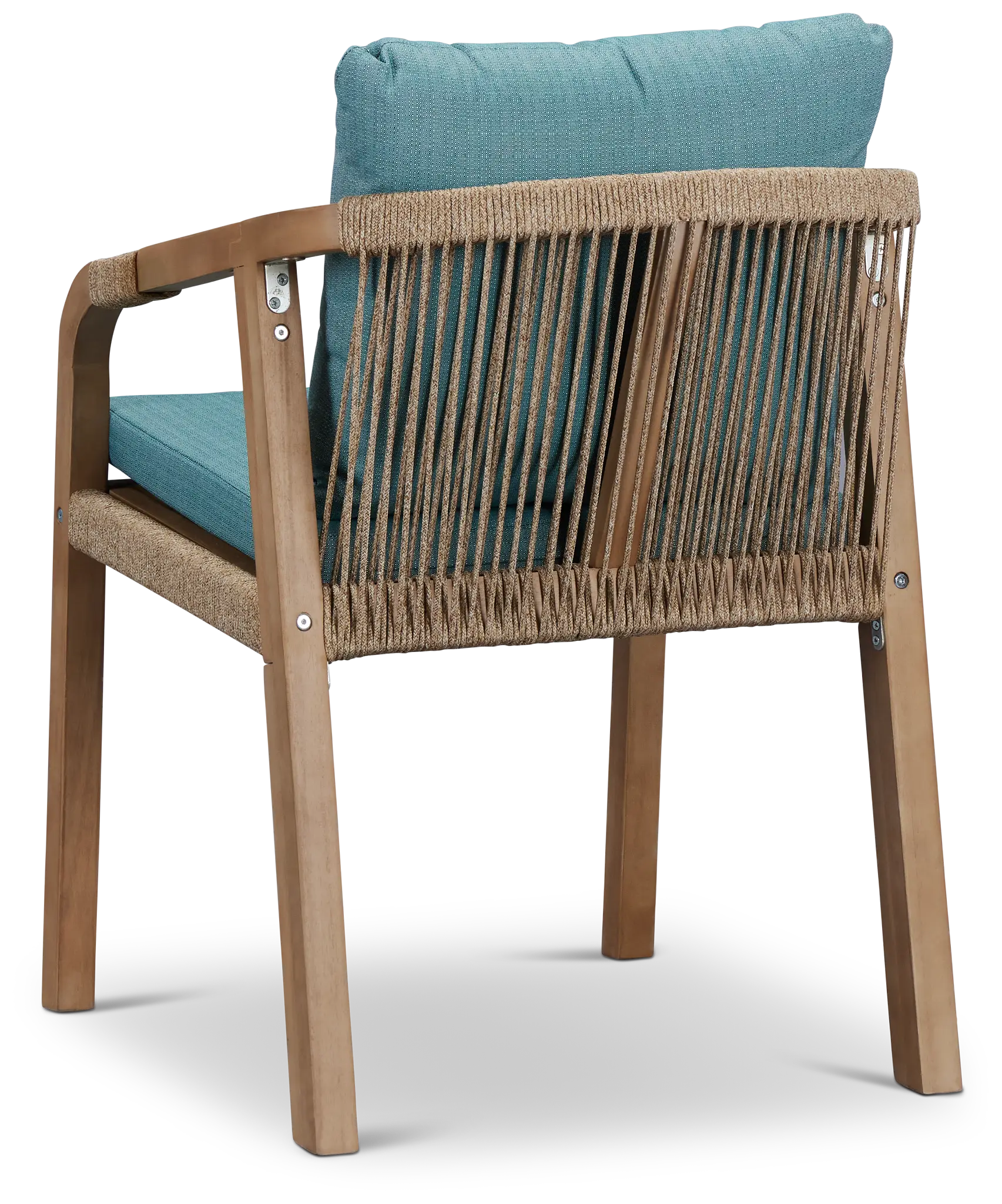 Laguna Teal Cushioned Arm Chair Laguna Teal Cushioned Arm Chair