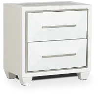 Manhattan White Nightstand