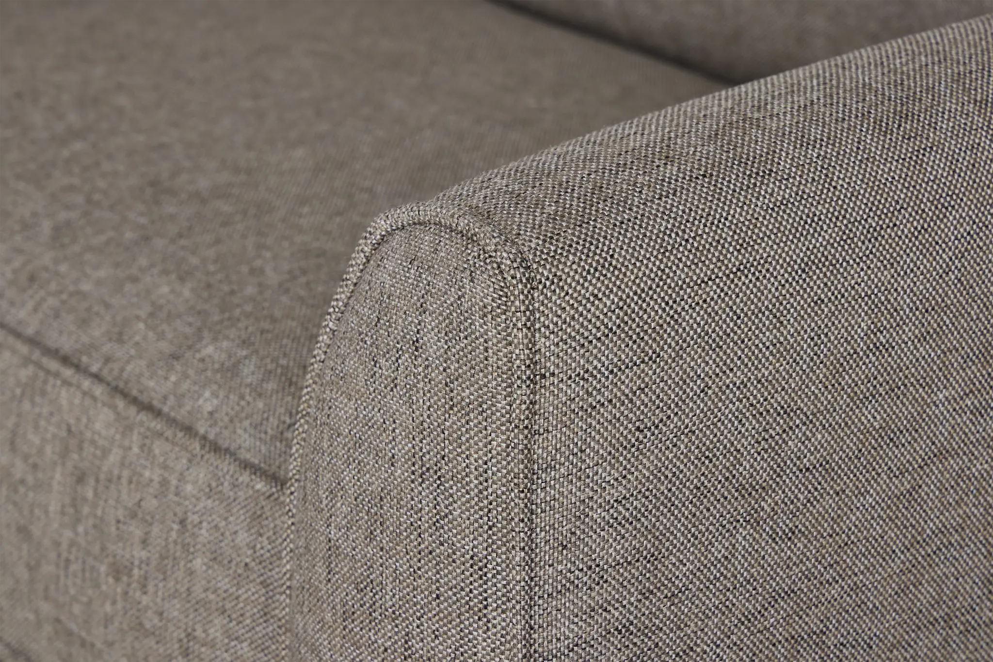 Asheville Brown Fabric Large Left Chaise Sectional Asheville Brown Fabric Large Left Chaise Sectional
