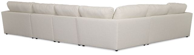 Brantley Light Beige Fabric Large Right Chaise Sectional
