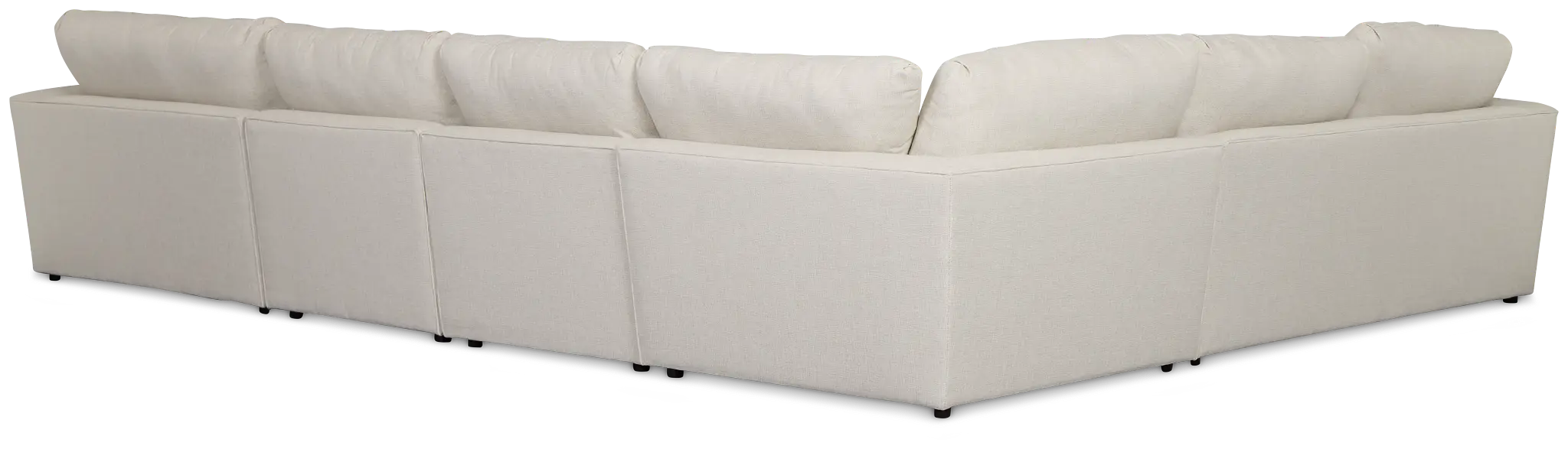 Brantley Light Beige Fabric Large Right Chaise Sectional Brantley Light Beige Fabric Large Right Chaise Sectional