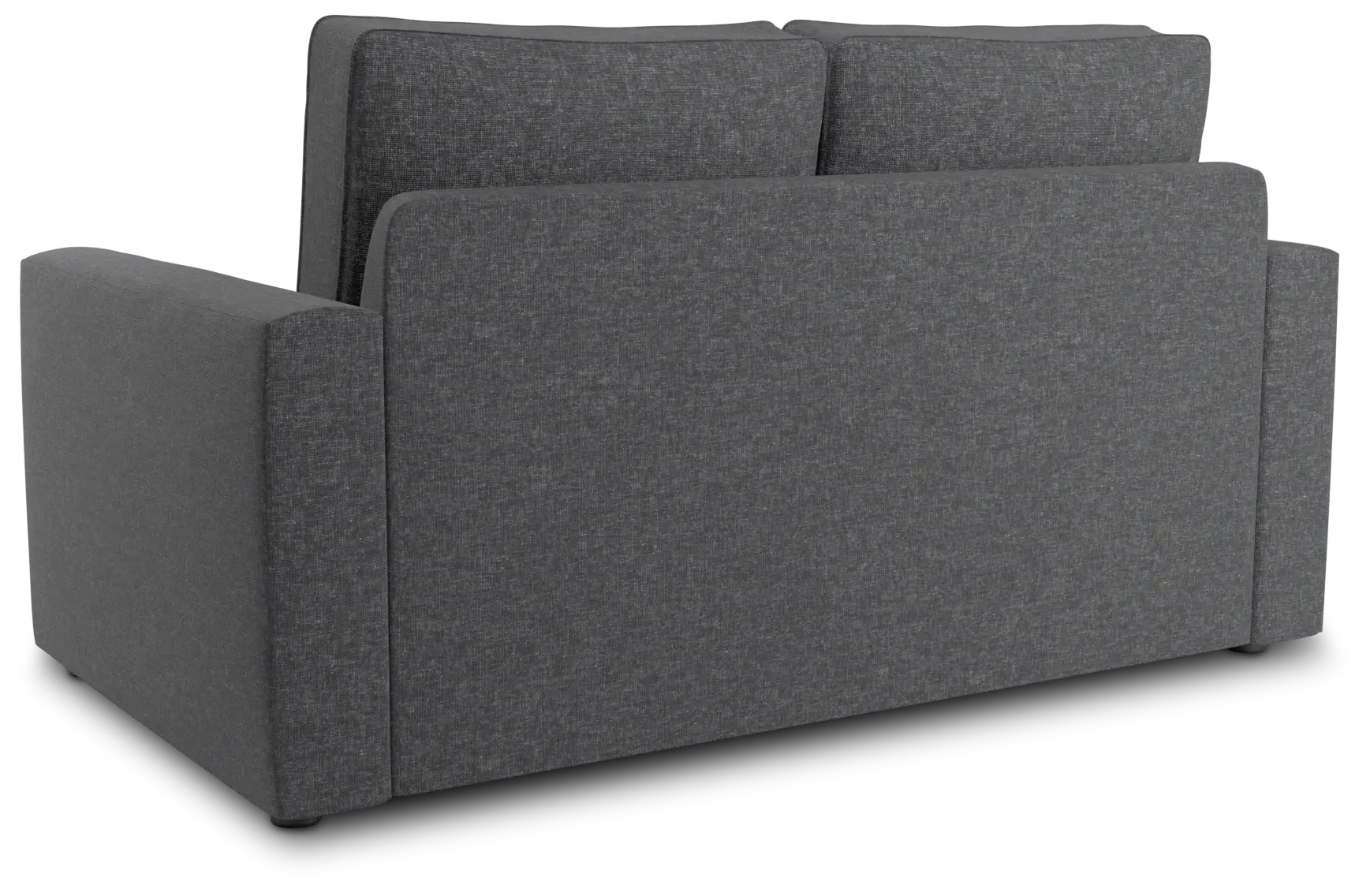 Siesta Delray Dark Gray Fabric Loveseat Siesta Delray Dark Gray Fabric Loveseat